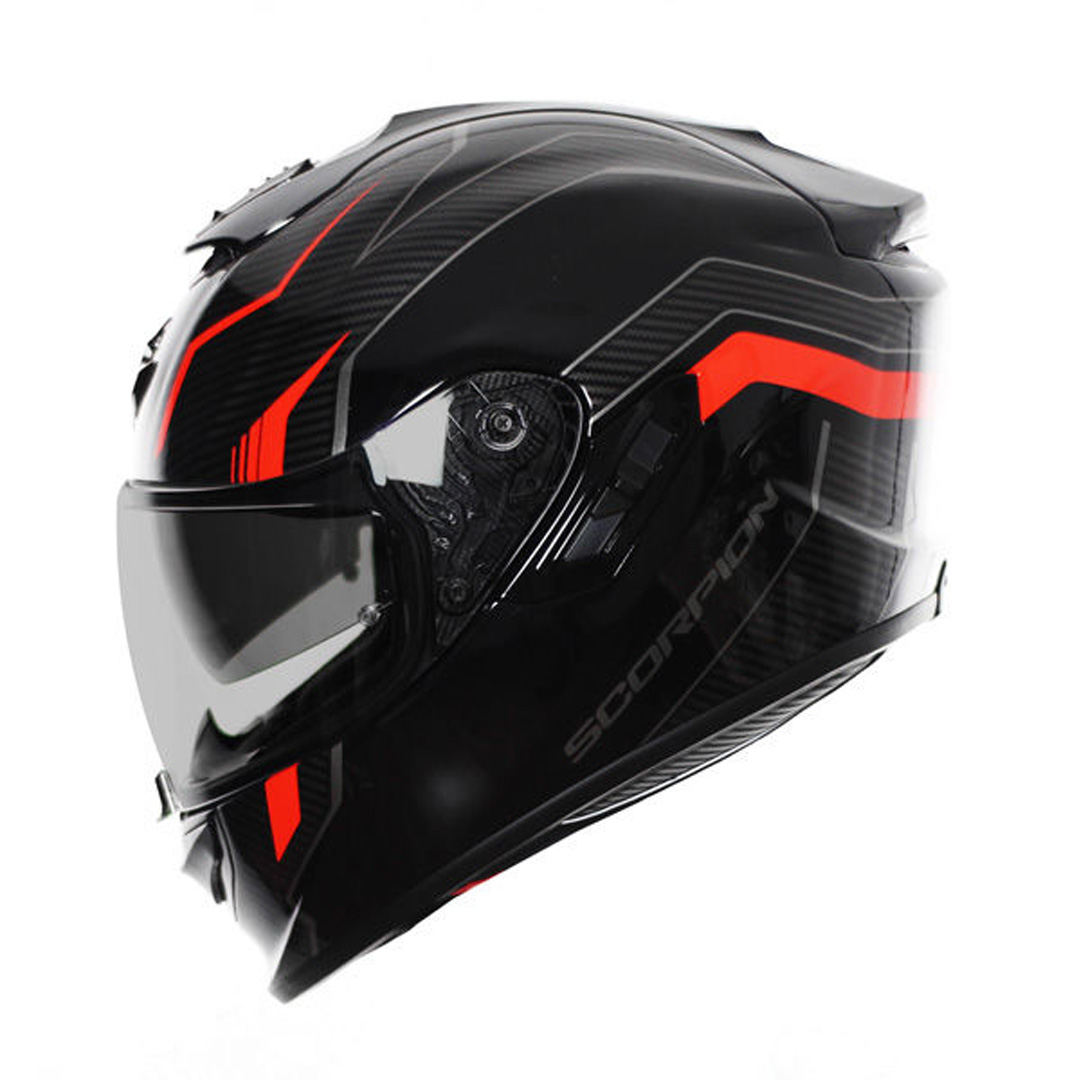 Helmet Scorpion EXO-1400 AIR FORTUNA Black-Red