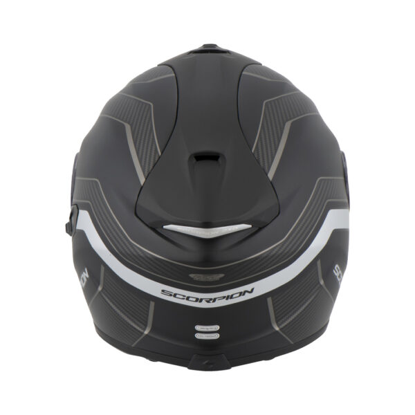 Helmet Scorpion EXO-1400 AIR FORTUNA Matt Black-Silver