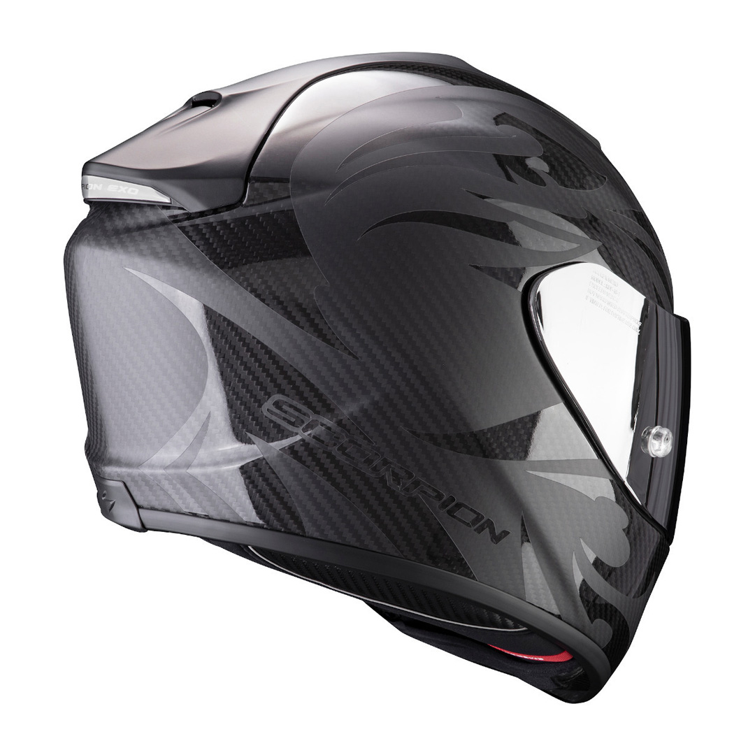Helmet Scorpion EXO-1400 CARBON AIR OBSCURA Matt Black-Black