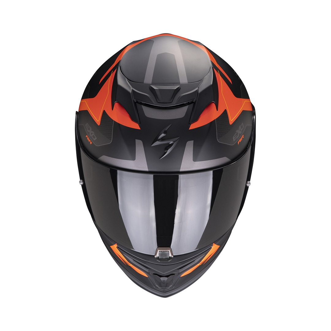 Helmet Scorpion EXO-520 EVO Air ELAN Matt Black - Orange