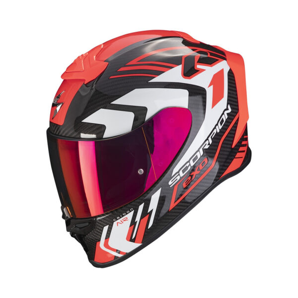 Helmet Scorpion EXO-R1 EVO Air Supra CARBON Black-Red-White