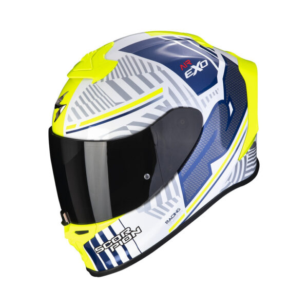 Helmet Scorpion EXO-R1 EVO Air VICTORY White - Blue