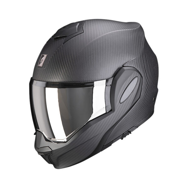 Helmet Scorpion Exo-Tech Evo SOLID Carbon Matt Black