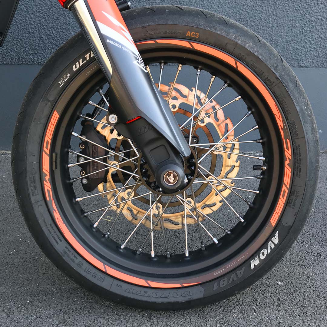 Sticker Kit for KTM 690 SMC R 2019+ ROCKET Orange