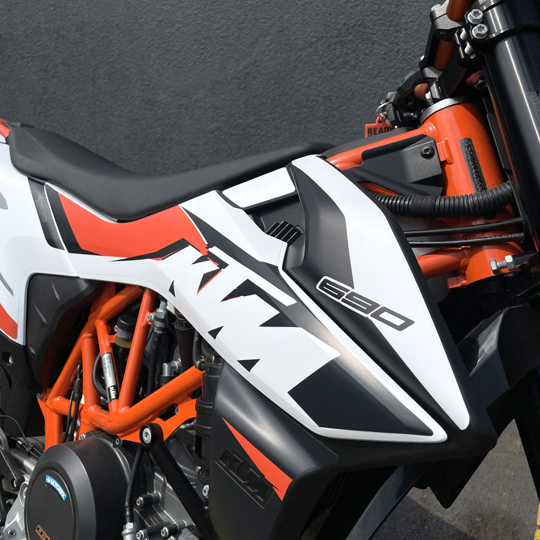 Sticker Kit for KTM 690 SMC R 2019+ ROCKET Orange