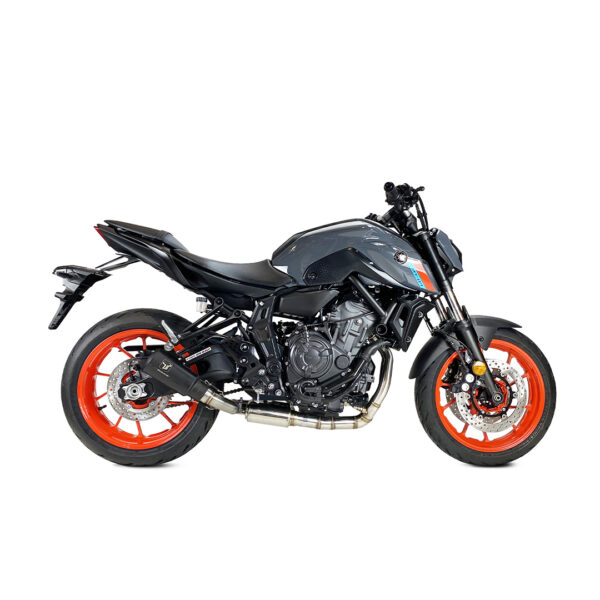 IXRACE Exhaust for Yamaha MT-07| MK2 SERIES BLACK (Full System) (Copy)