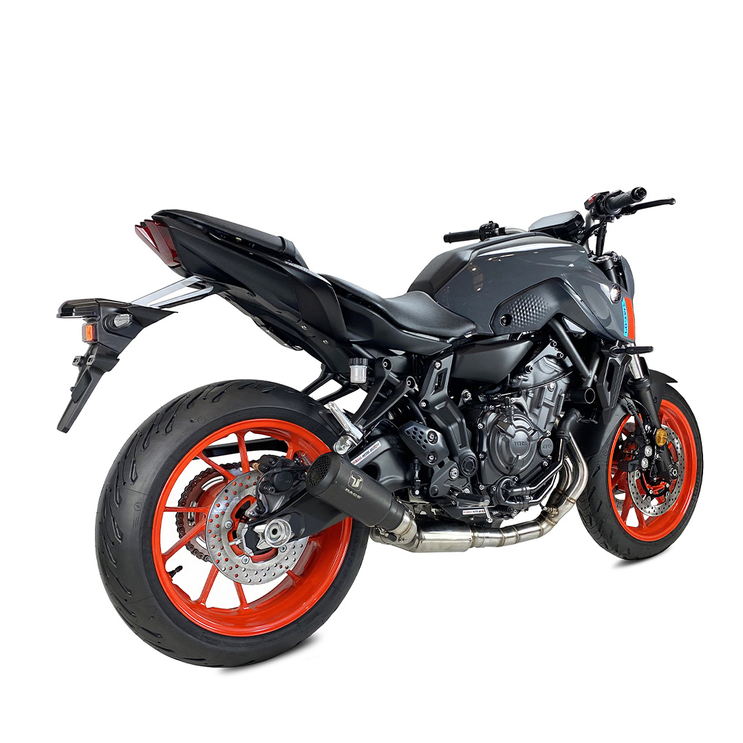 IXRACE Exhaust for Yamaha MT-07| MK2 SERIES BLACK (Full System) (Copy)
