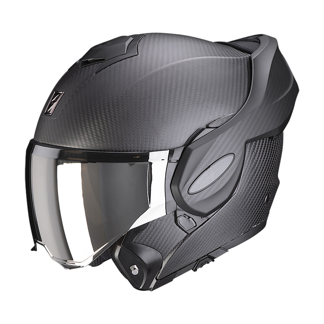 Helmet Scorpion Exo-Tech Evo SOLID Carbon Matt Black
