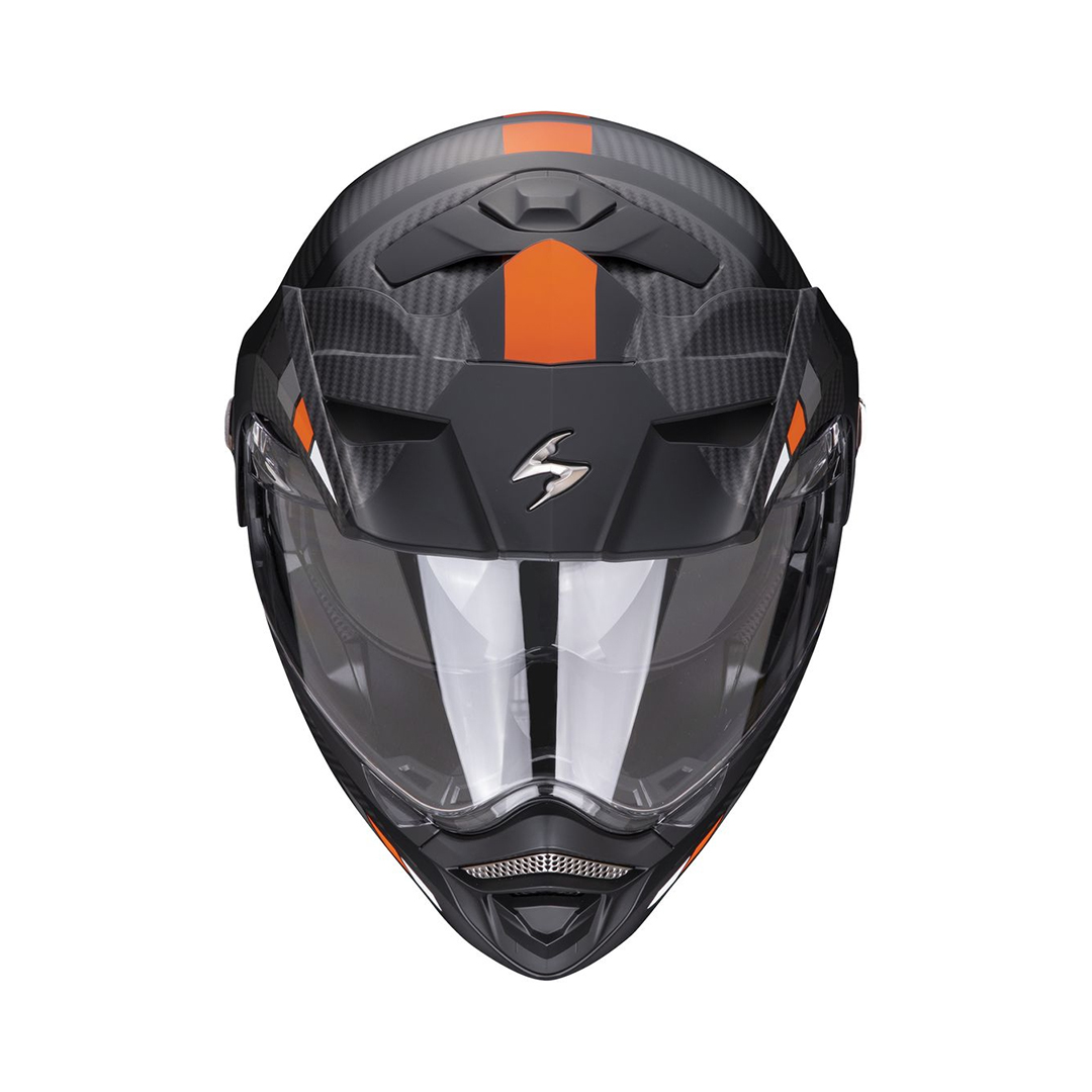 Helmet Scorpion ADX-2 CAMINO Matt Black-Silver-Orange